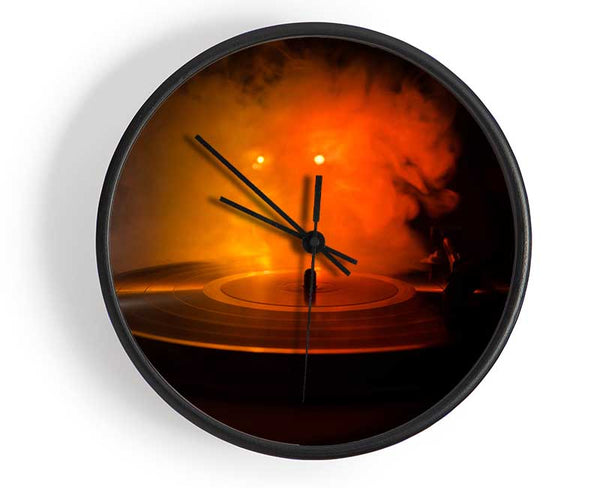 DJ Smoking Clock - Wallart-Direct UK