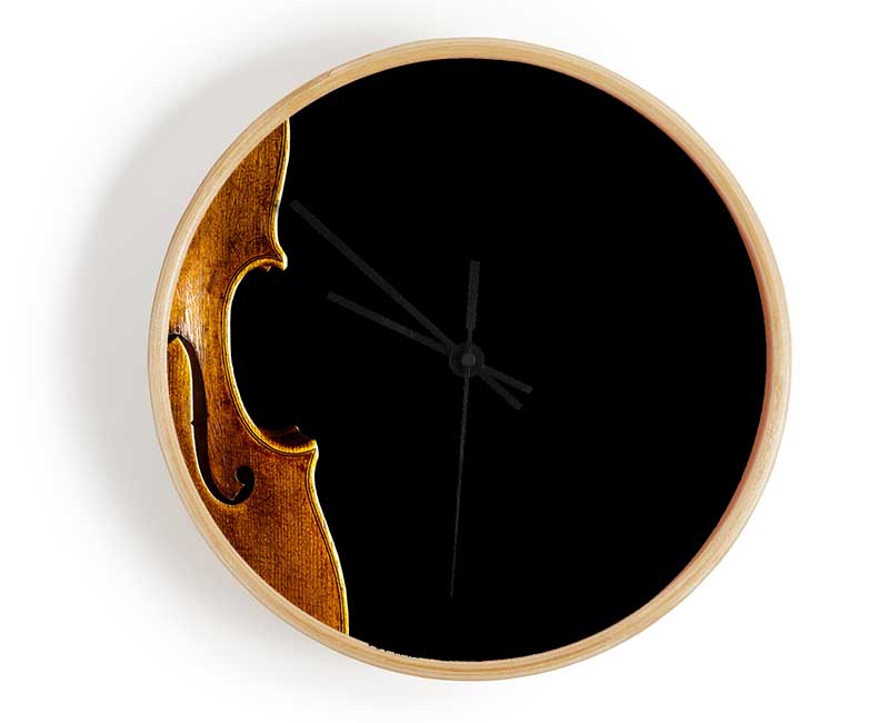 Double Bass Clock - Wallart-Direct UK