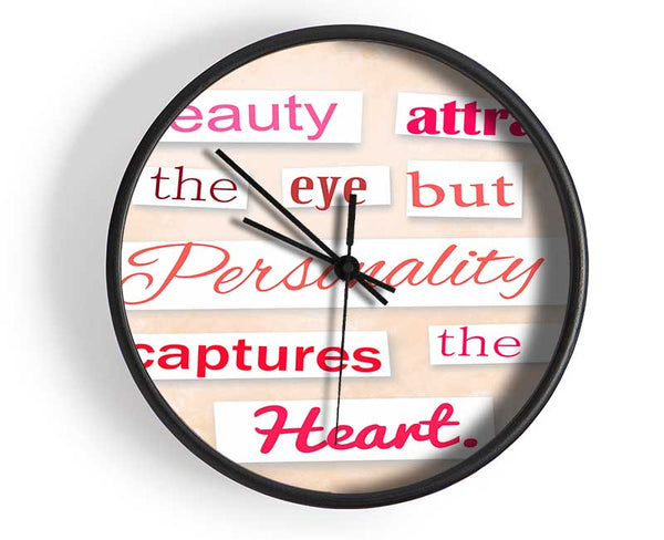 Beauty Attracts The Eye But Clock - Wallart-Direct UK