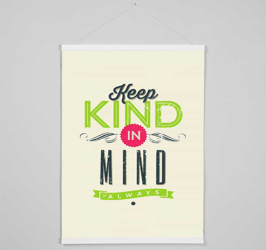 Keep Kind In Mind Hanging Poster - Wallart-Direct UK