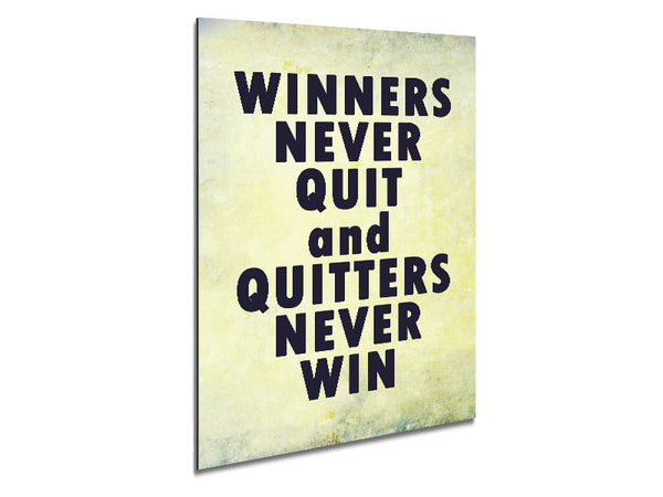 Winners Never Quit