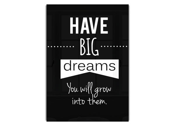 Have Big Dreams