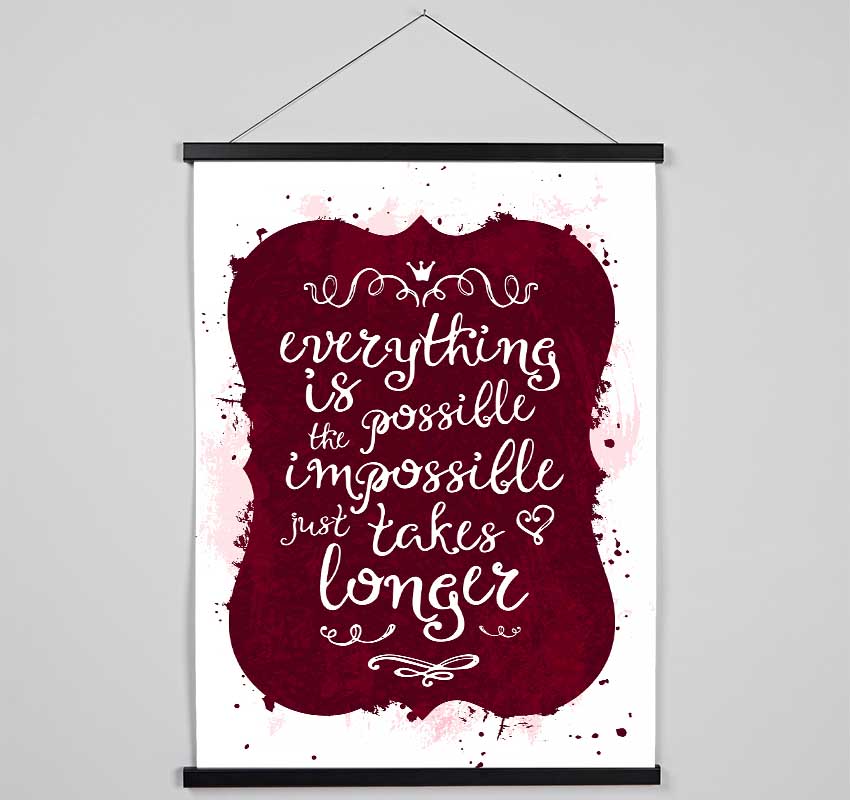 Everything Is Possible Hanging Poster - Wallart-Direct UK