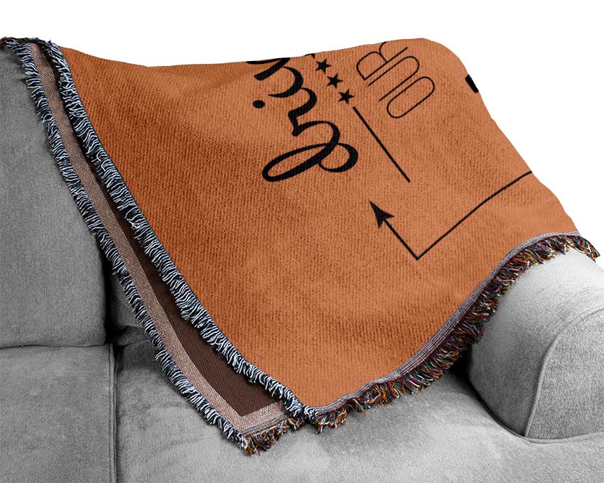 Drink Our Best Beer Woven Blanket