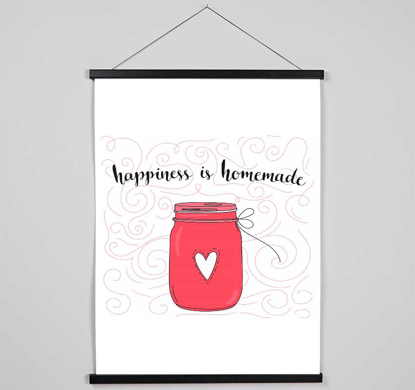 Happiness Is Homemade Hanging Poster - Wallart-Direct UK