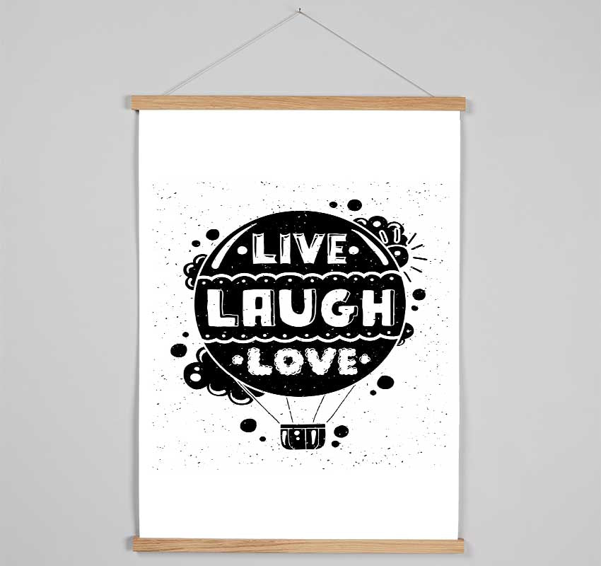 Live Laugh Love 2 Hanging Poster - Wallart-Direct UK