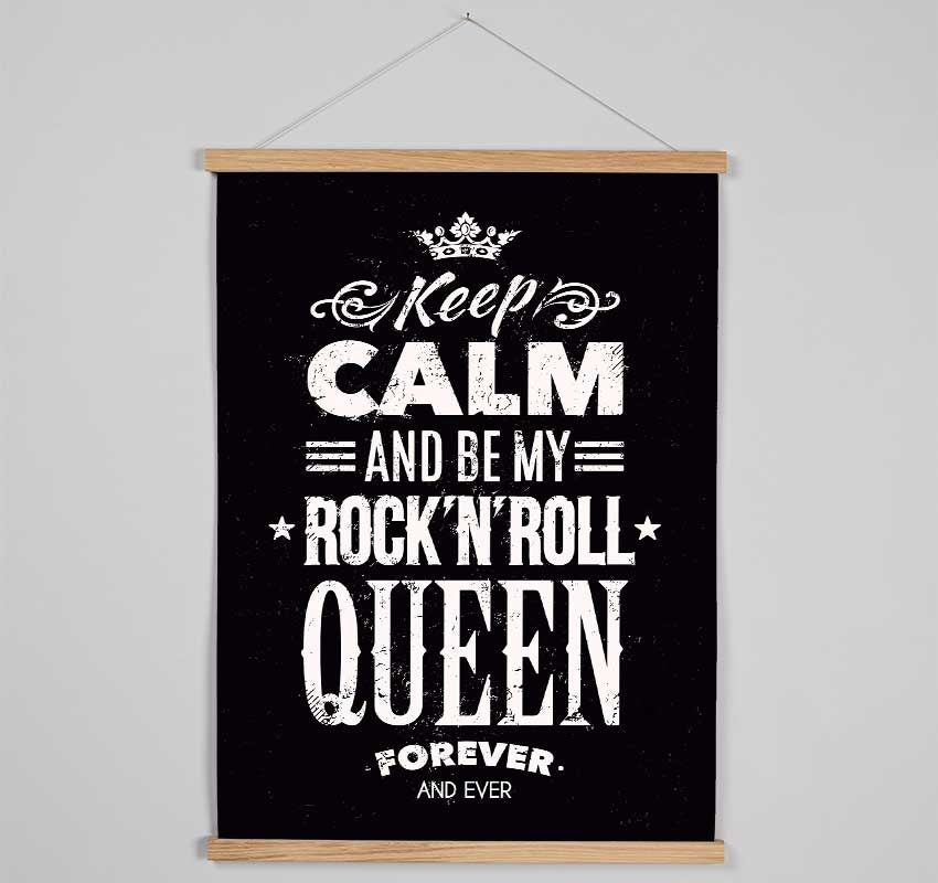 Rock And Roll Queen Hanging Poster - Wallart-Direct UK