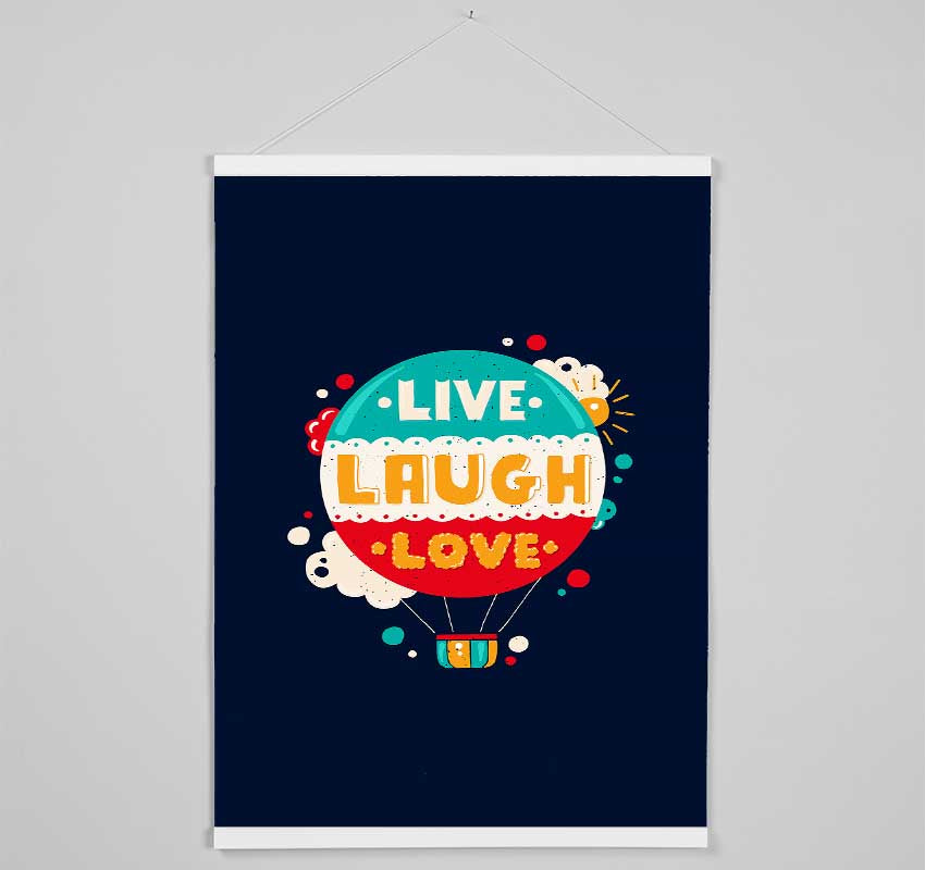 Live Laugh Love 4 Hanging Poster - Wallart-Direct UK