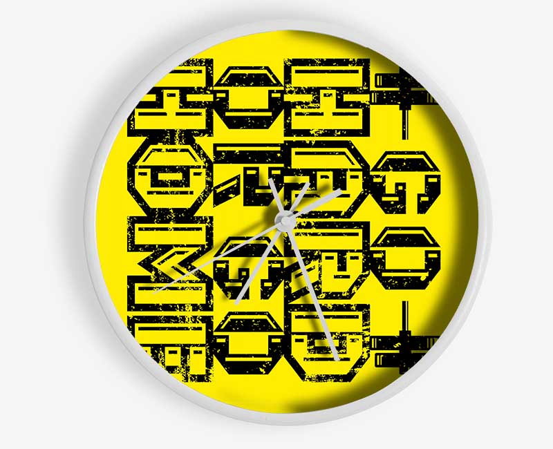 Go Hard Or Go Home 2 Clock - Wallart-Direct UK