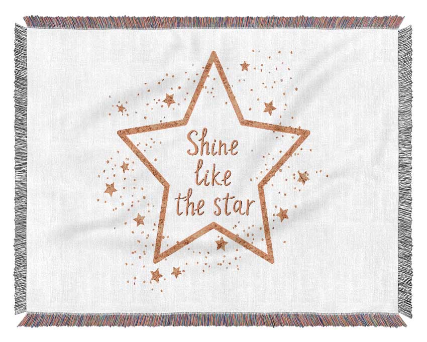 Shine Like A Star Woven Blanket