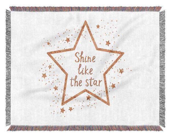 Shine Like A Star Woven Blanket