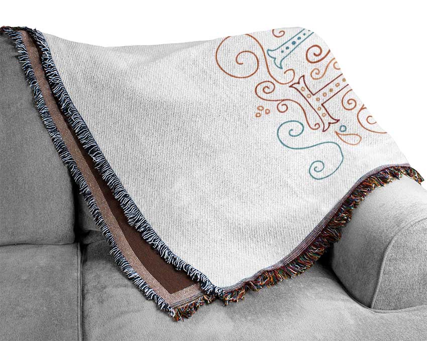 Time To Fall In Love Woven Blanket