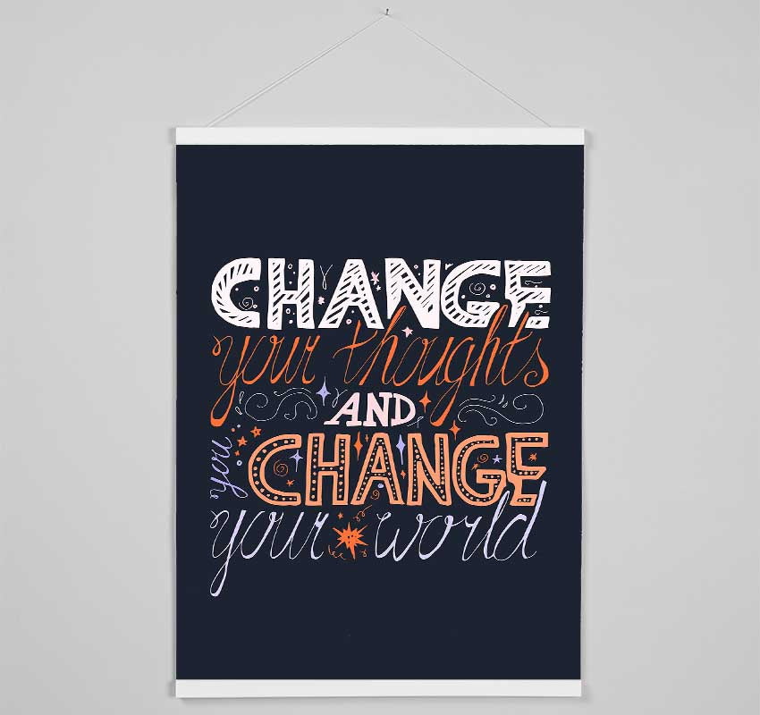 Change Your World Hanging Poster - Wallart-Direct UK