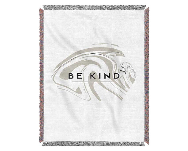 Be Kind Woven Blanket