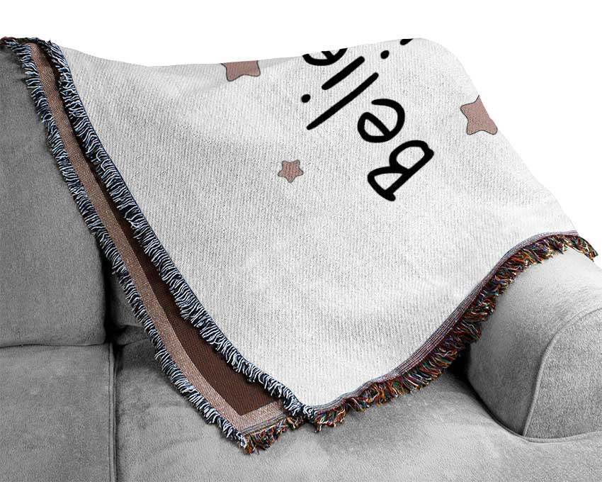 Believe In Magic Woven Blanket