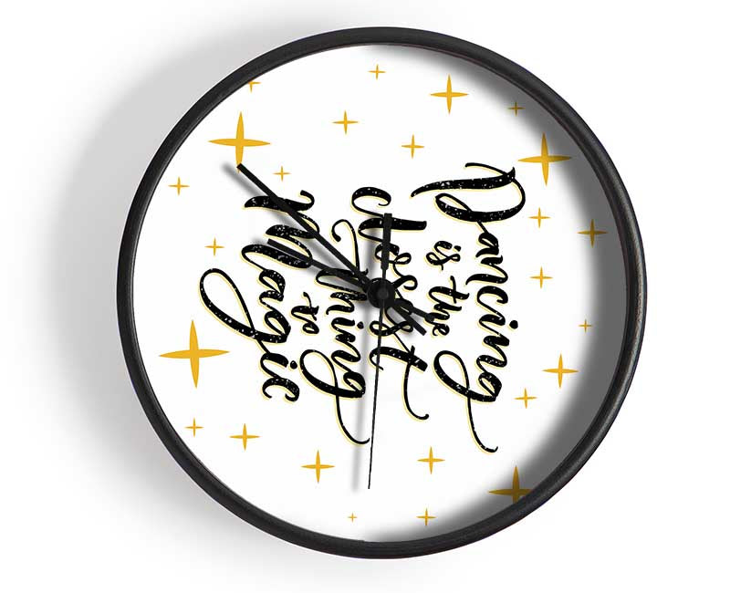 Dancing Is The Closest Thing Clock - Wallart-Direct UK