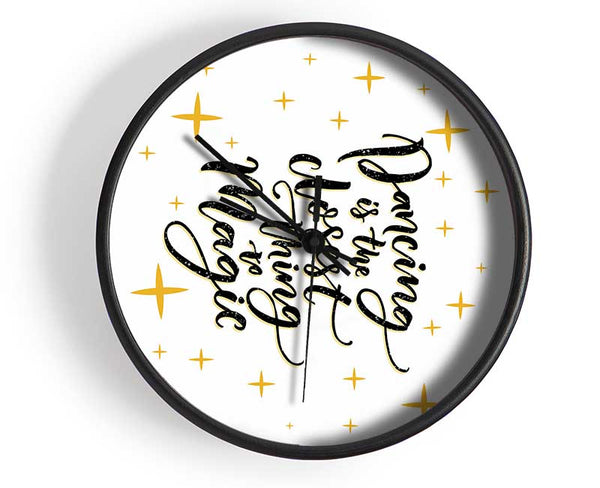 Dancing Is The Closest Thing Clock - Wallart-Direct UK