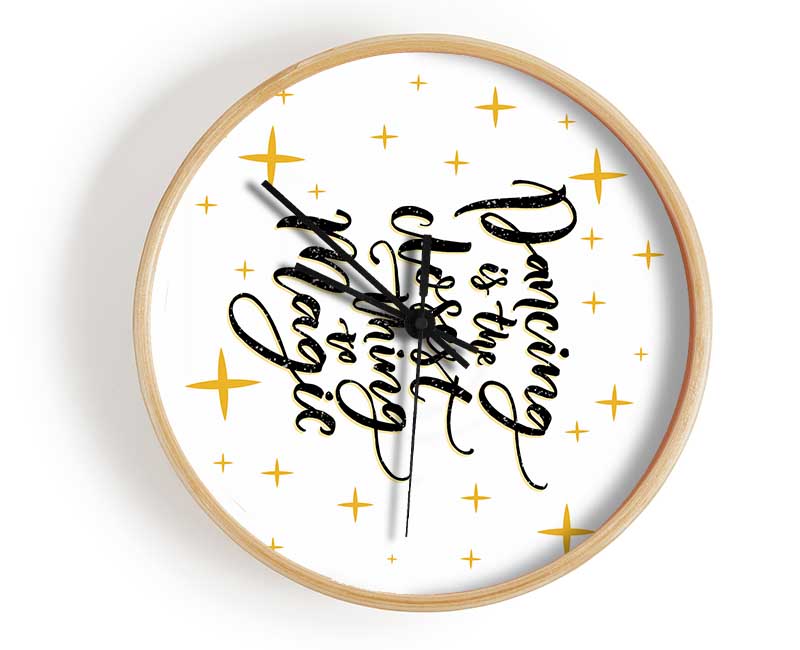 Dancing Is The Closest Thing Clock - Wallart-Direct UK