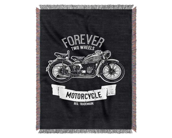 Forever Two Wheels Woven Blanket