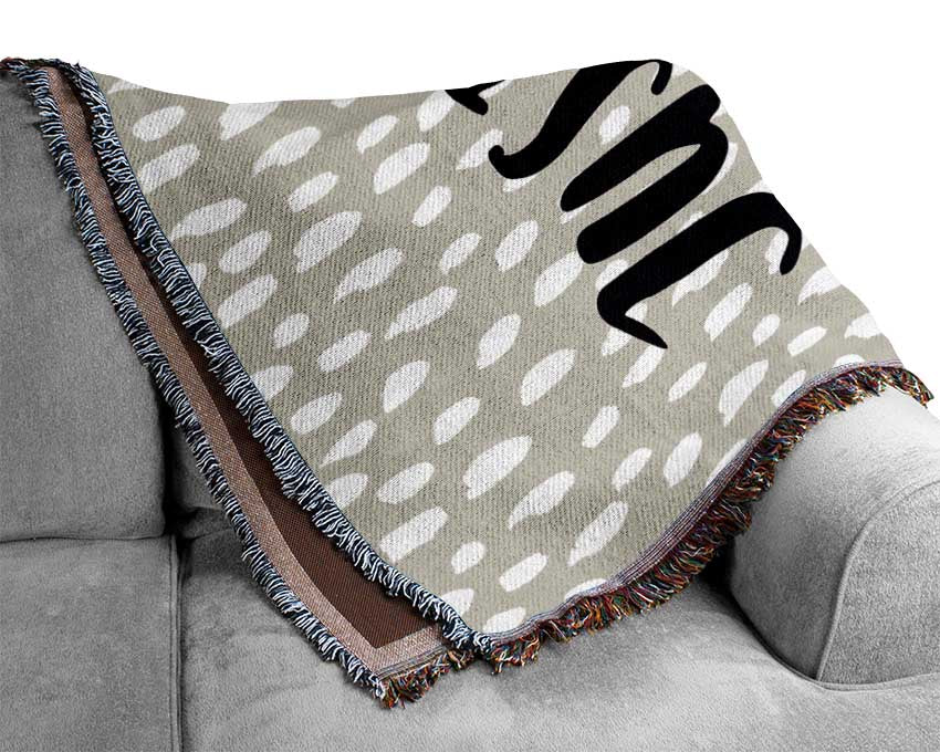 Just Be Cool Woven Blanket