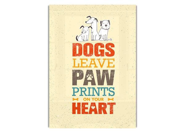 Dogs Leave Paw Prints