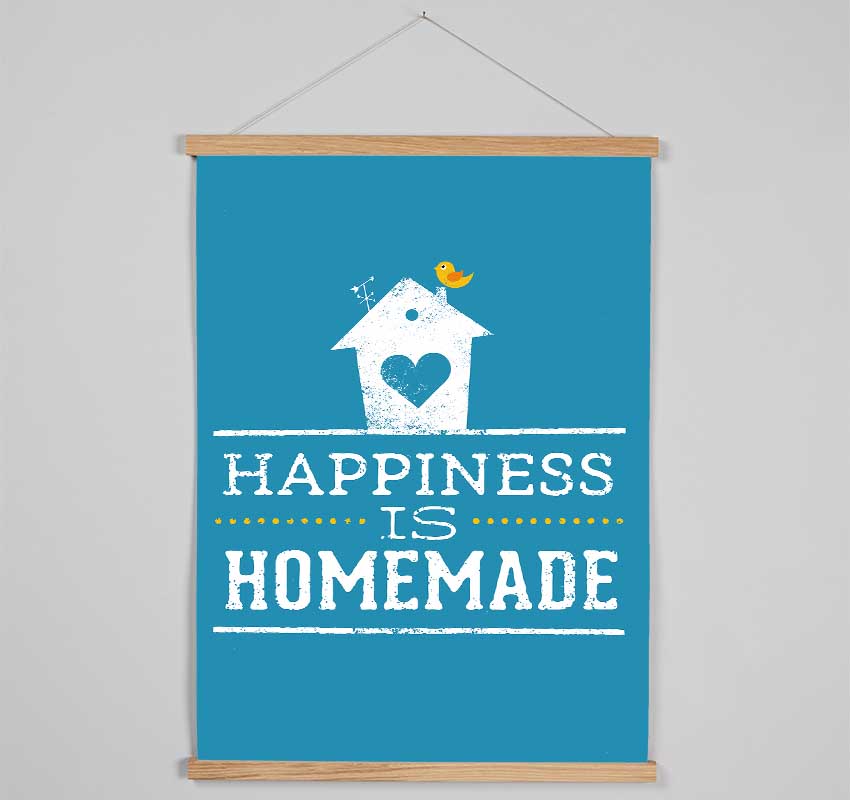 Happiness Is Homemade 1 Hanging Poster - Wallart-Direct UK