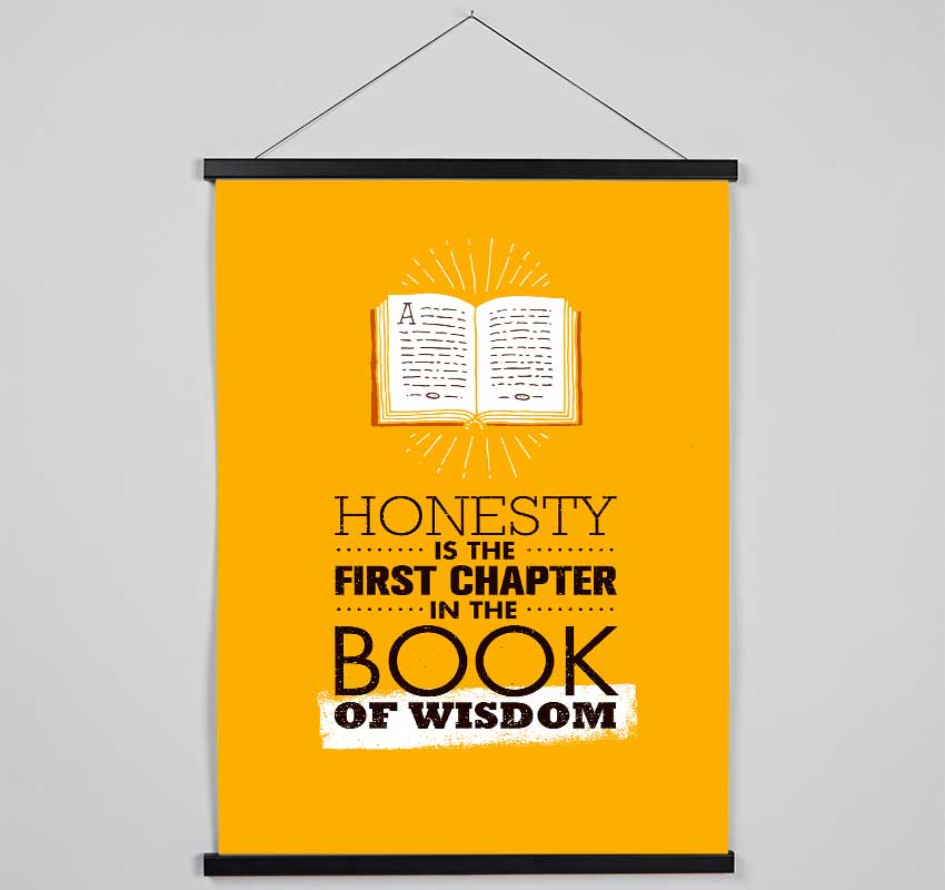 Honesty Wisdom Hanging Poster - Wallart-Direct UK