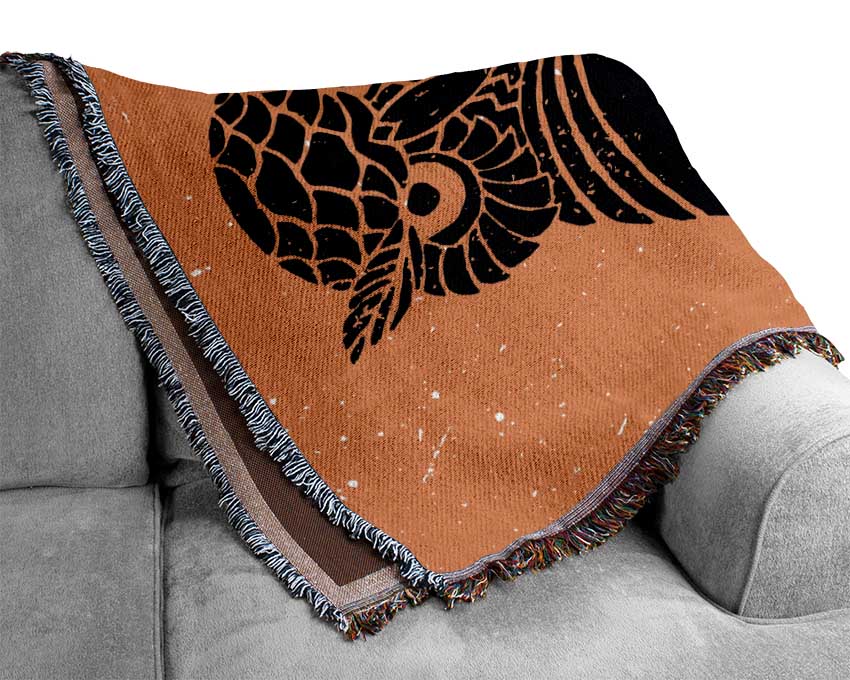 Knowledge And Wisdom Woven Blanket