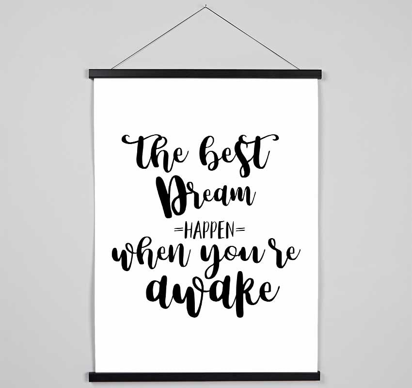 The Best Dream Hanging Poster - Wallart-Direct UK