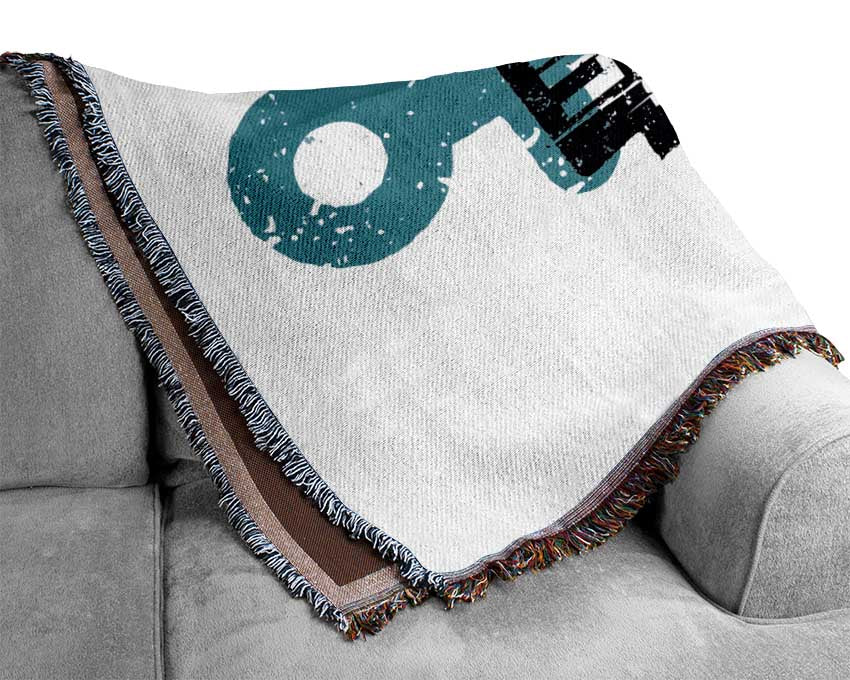 Life's Roughest Storms Woven Blanket