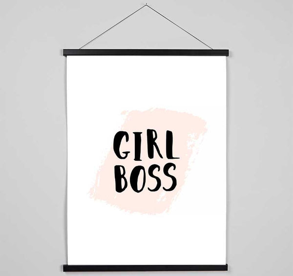 Girl Boss Hanging Poster - Wallart-Direct UK