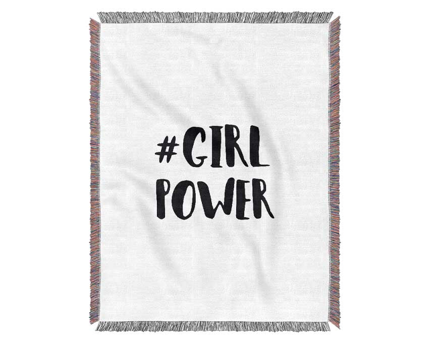 Girl Power 2 Woven Blanket