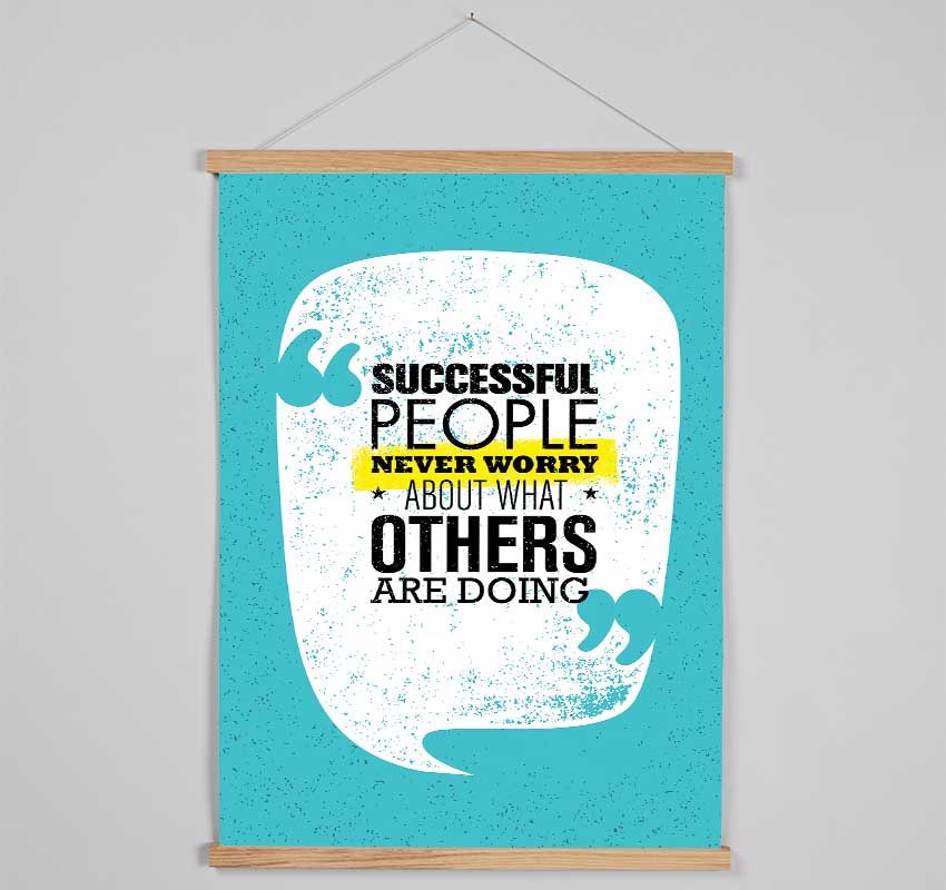 Successful People Hanging Poster - Wallart-Direct UK