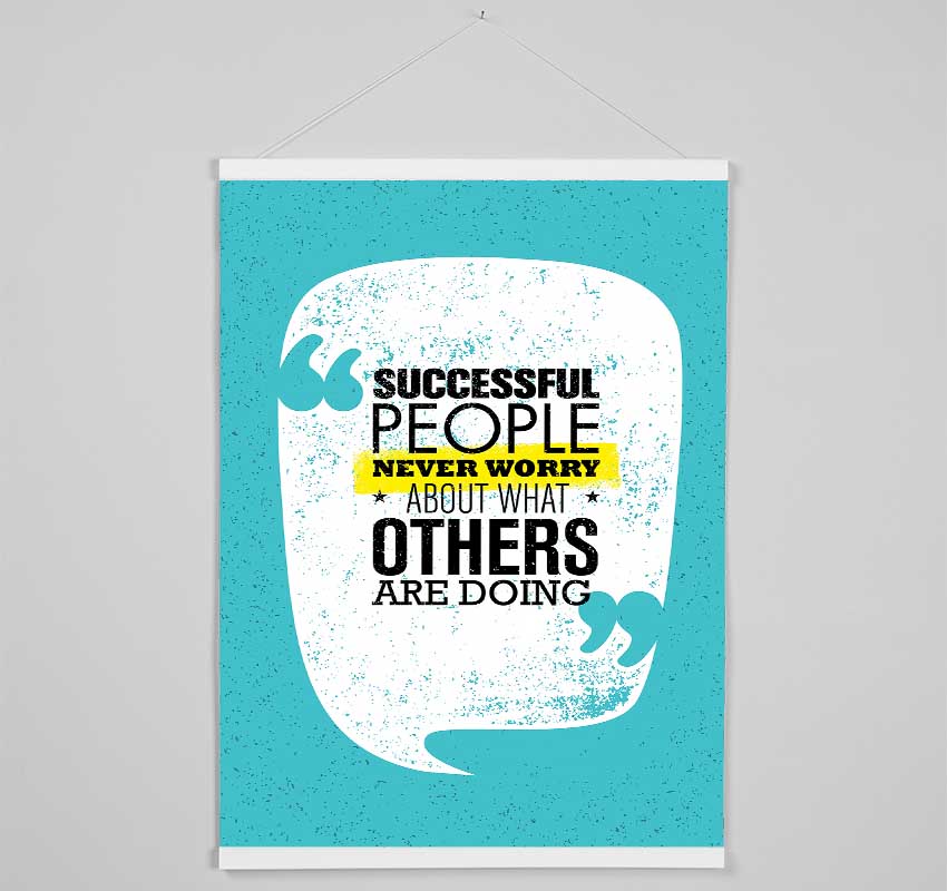 Successful People Hanging Poster - Wallart-Direct UK