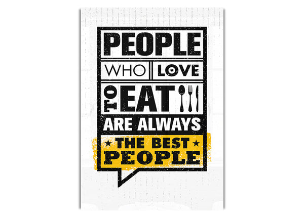 People Who Love To Eat 1