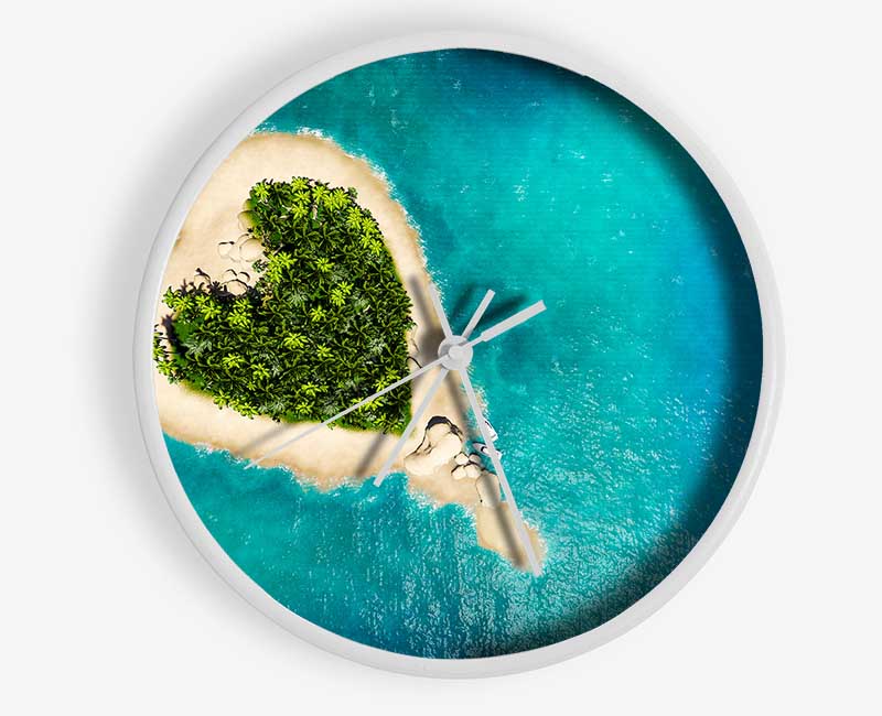 Love Island 2 Clock - Wallart-Direct UK