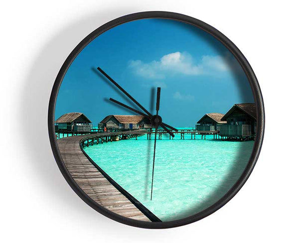 Honeymoon Retreat Clock - Wallart-Direct UK