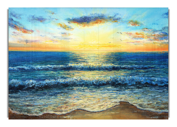 Painting Of The Perfect Sunset