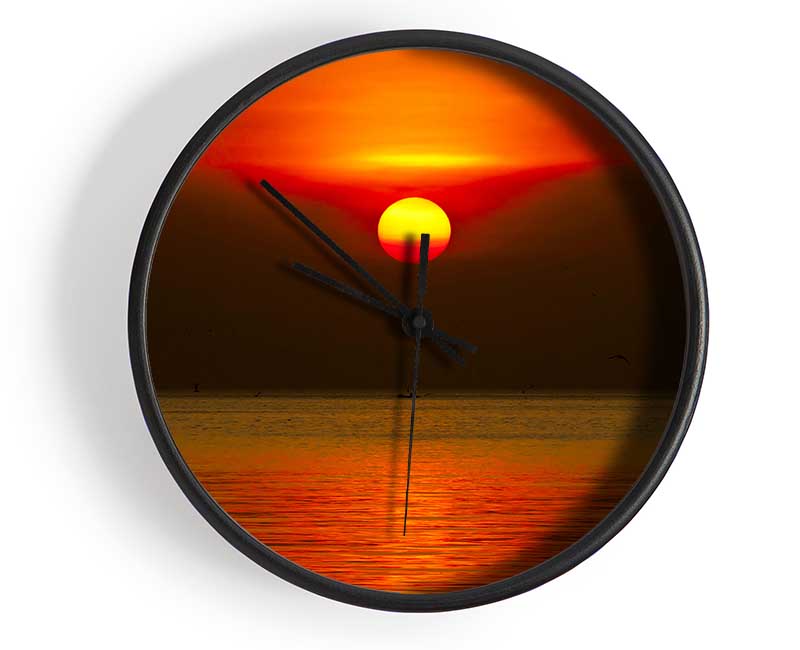 Perfect Sun Glow Clock - Wallart-Direct UK