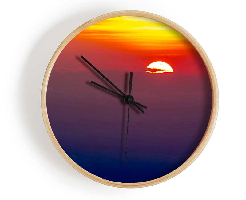 As The Sun Falls Clock - Wallart-Direct UK