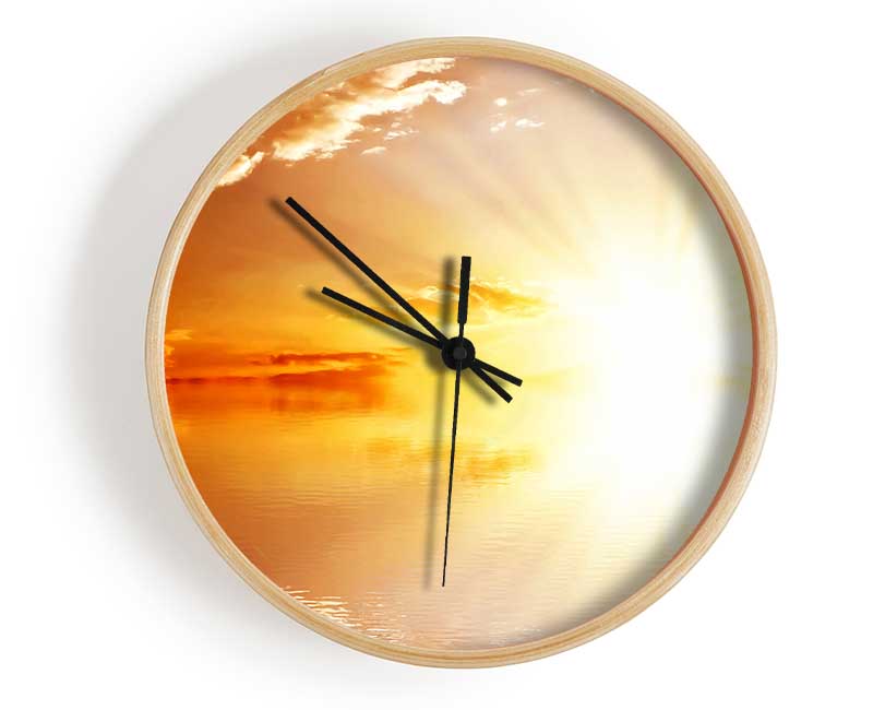 Perfect Sun Blaze Clock - Wallart-Direct UK