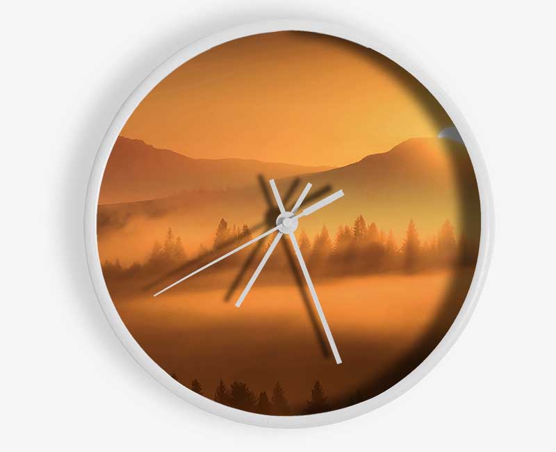 Sunrise Morning Glory Clock - Wallart-Direct UK