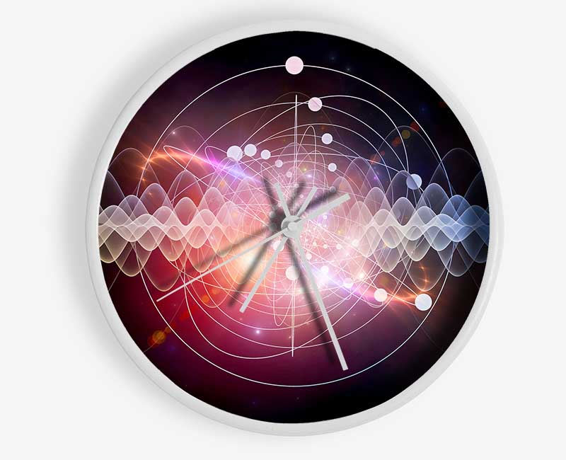 Vibration Of The Universe Clock - Wallart-Direct UK