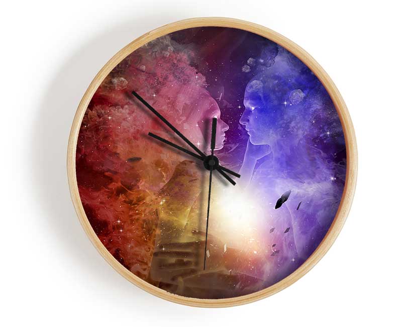 Energy Of Love Clock - Wallart-Direct UK