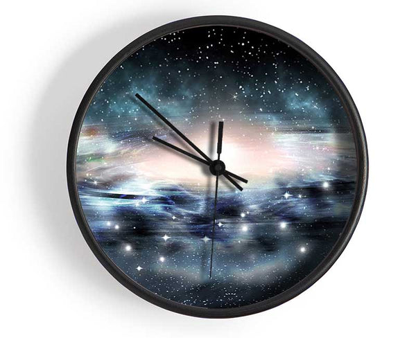 Galaxy Of Stars Clock - Wallart-Direct UK