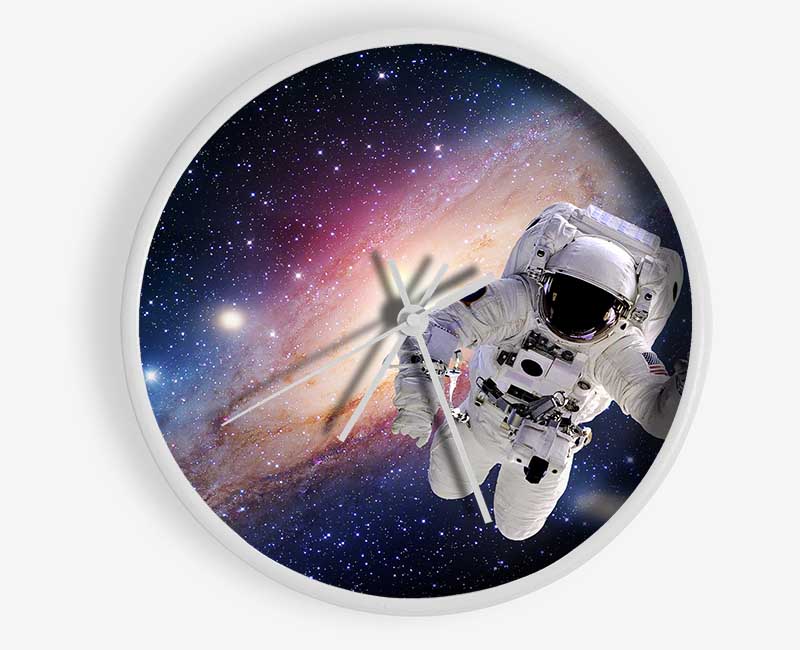 Astronaut Exploding Star Clock - Wallart-Direct UK