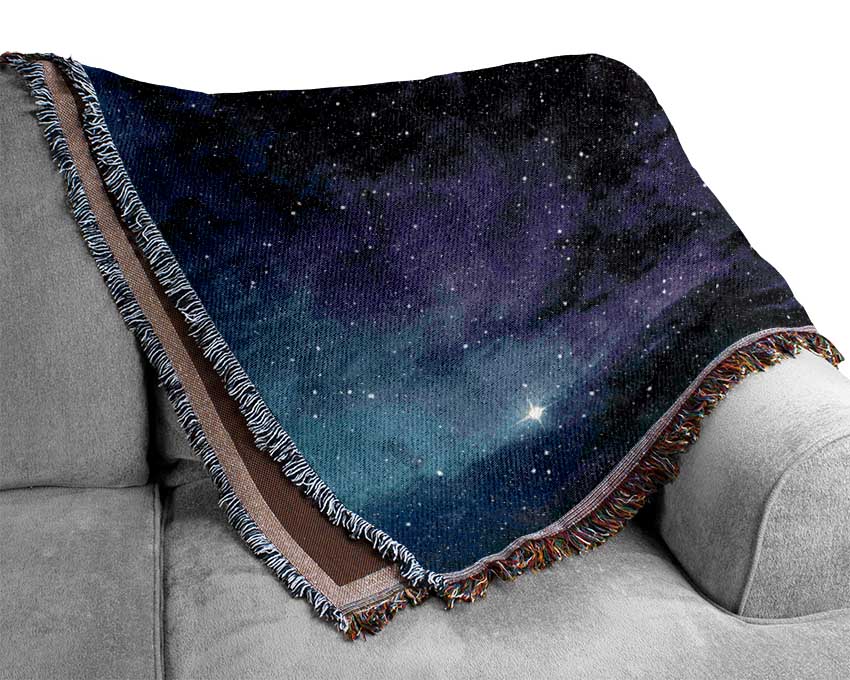 Gases Colide Woven Blanket