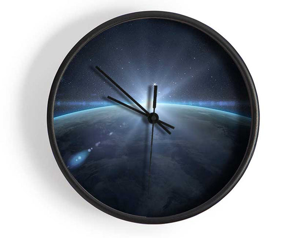 Sun Glow Earth Clock - Wallart-Direct UK