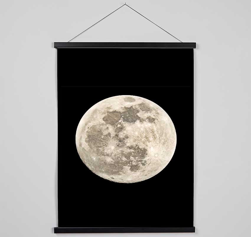 The Moon Hanging Poster - Wallart-Direct UK