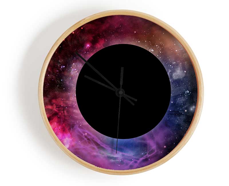 Galaxy Eclipse Clock - Wallart-Direct UK